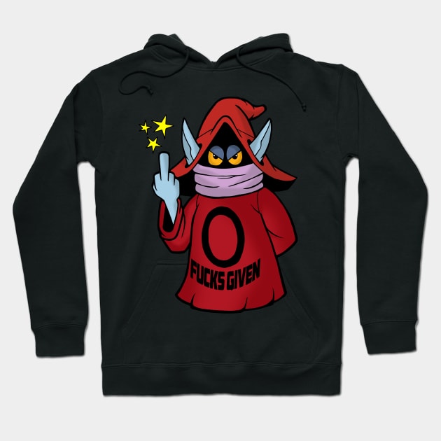 Zero Fooks Given Hoodie by TheD33J